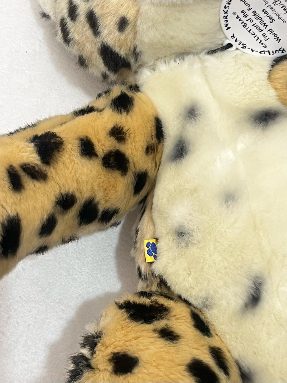 Build-A-Bear Workshop Plush Cheetah 2007 WWF Collaboration Stuffed Animal - Picture 11 of 13